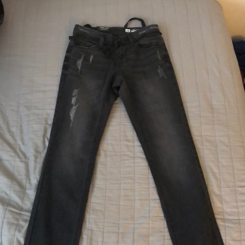 EMPYRE skeleton skinny fit super stretch.